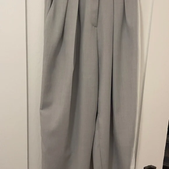 Gray Trousers with white Waistband - Small - Picture 3 of 5